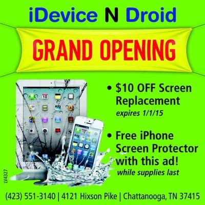 iDevice N Droid has a great Holiday Sale going on the month of December.