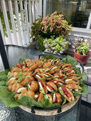 Pesto Caprese Croissants