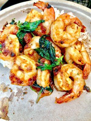 Spicy THai Basil Shrimp