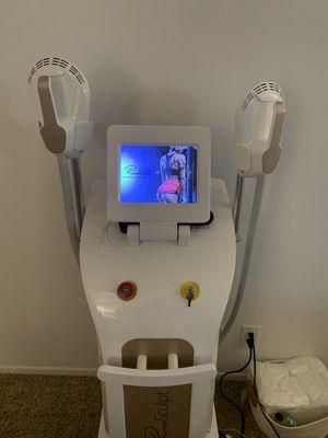 Sculpting Machine, uses Electrostimulation: 10 Tesla, Build Muscle And Loss Weight, Fat Removal Ems Sculpting Machine