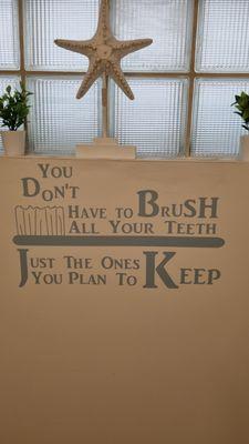 And Dr. Mereos has a sense of humor