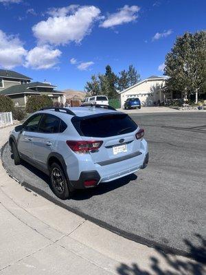 New cross track suburu