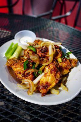 Garlic and Pepper Jumbo Chicken Wings - IG: @nelson_eats