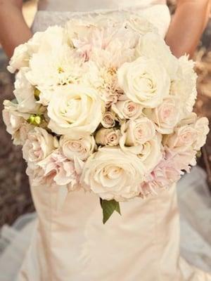 Gorgeous bridal bouquet.