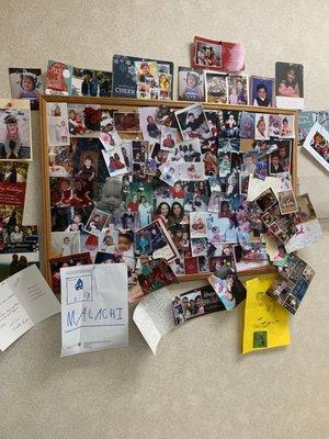 Wall of Children cared for by Doc Neeta Kukreja