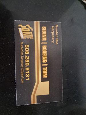 Number One Carpentry