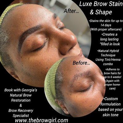 Luxe Brow Stain & Shape
