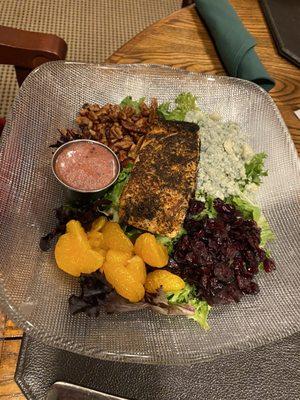 Blackened salmon