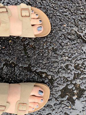 Silver grey polish perfection! Thanks ladies I will be back!