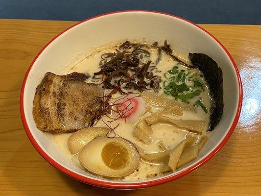 Black garlic tonkat Black Garlic Tonkotsu Ramen