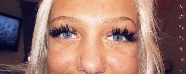 My bomb ass lashes!!!