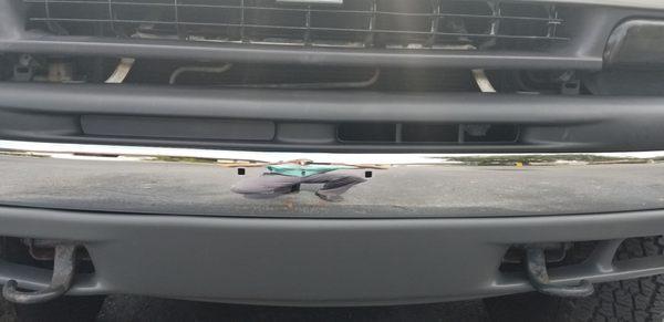 Remove one side and leave the other? No attention to detail. Luckily I would have removed those anyway, but still...