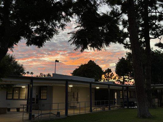 On campus for back-to-school night