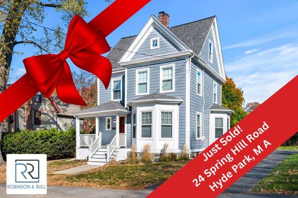 Recent sale in Hyde Park, MA!