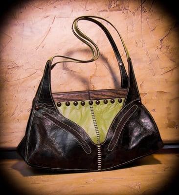 The TallulahBelle bag....handmade by Jon and Tracy!