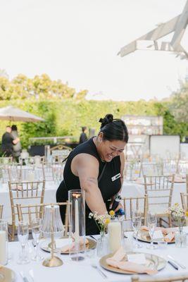 The amazing Jenny hard at work!