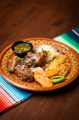 Plato de Carnitas