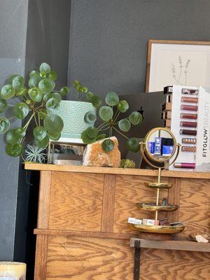 Lovely and well stocked products and foliage...