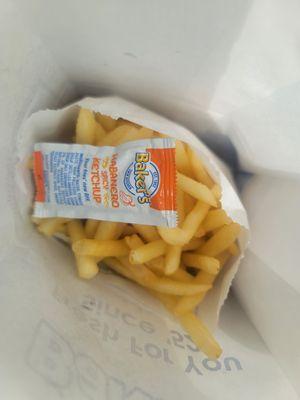 Large Fry + Spicy Ketchup