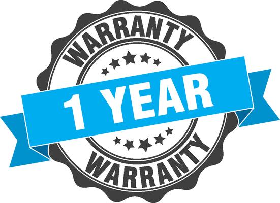 1 year warranty on most carpet repairs