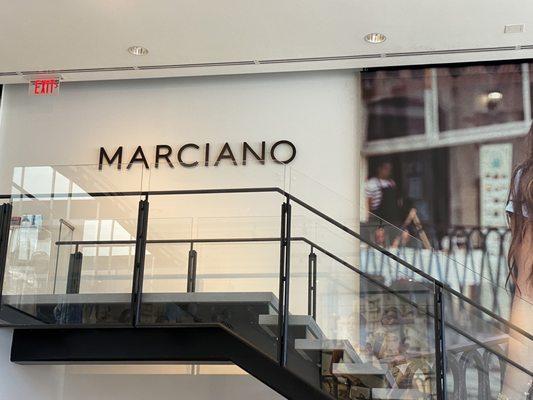 Inside the Guess store