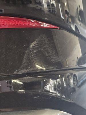 Car damage from their driver