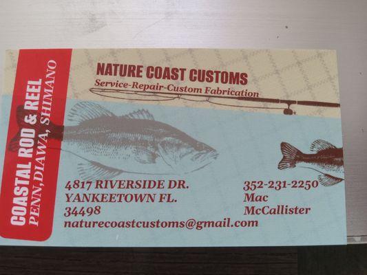 Coastal Rod and Reel repair