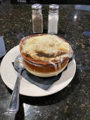 French onion soup: excellent!