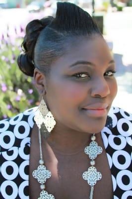 Sassy and Sheek Hair and Makeup Designs