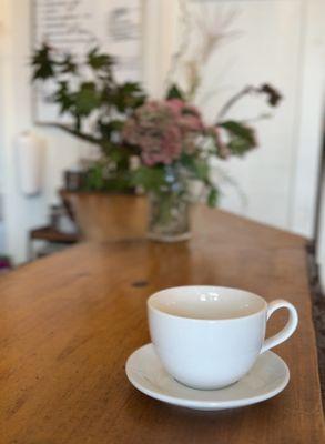 Our owner is an herbalist and she loves tea. Enjoy some of our herbal tea selections on your next visit.