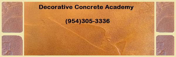 Decorative Concrete Academy
