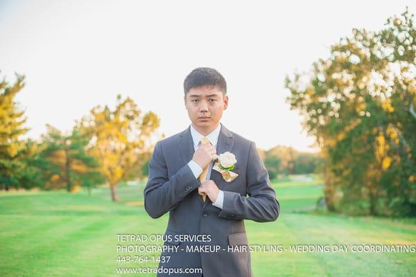Groom on Golf Course