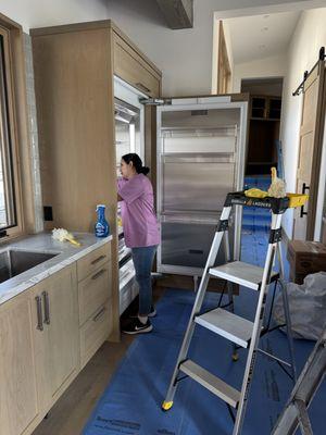 Post construction cleaning