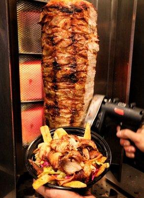 Seasoned Chicken Döner