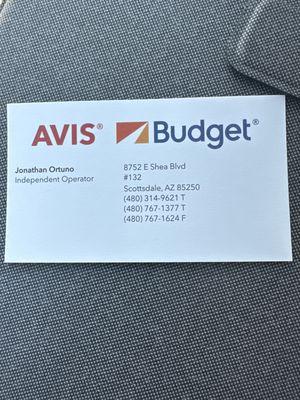 Avis Car Rental