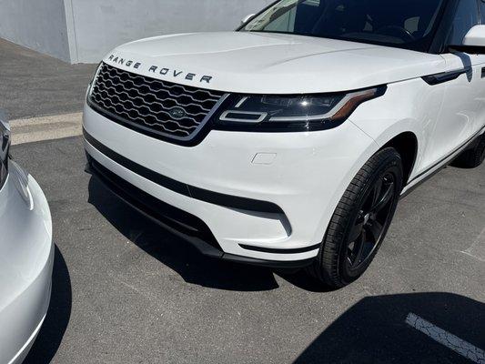 After bumper was repaired