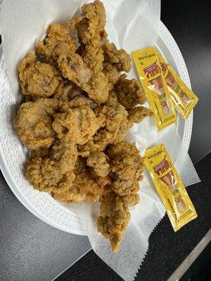 fried gizzards