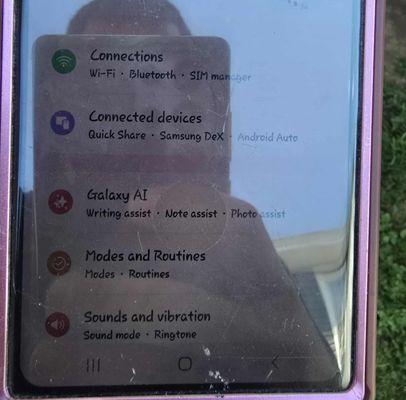 Black frame around the edge