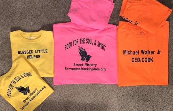 Food for the soul and spirit street outreach