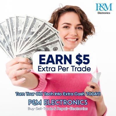 Cracked screen? Upgrading your tech? Sell your iPhone or iPad today for top cash at P&M Electronics in Sacramento! #TopCash #Electronics