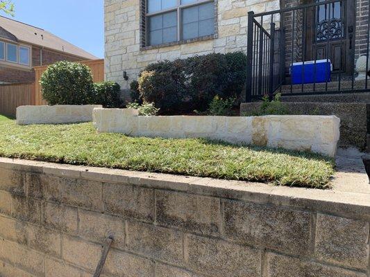 Landscaping & Flowerbed Masonry DFW