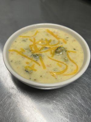 Broccoli cheese soup