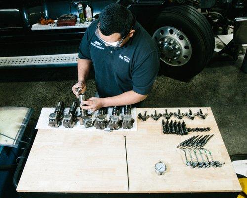 We do things right the first time so that when your units get back on the road, they stay on the road.