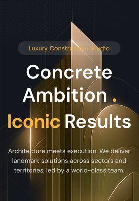 High luxury construction