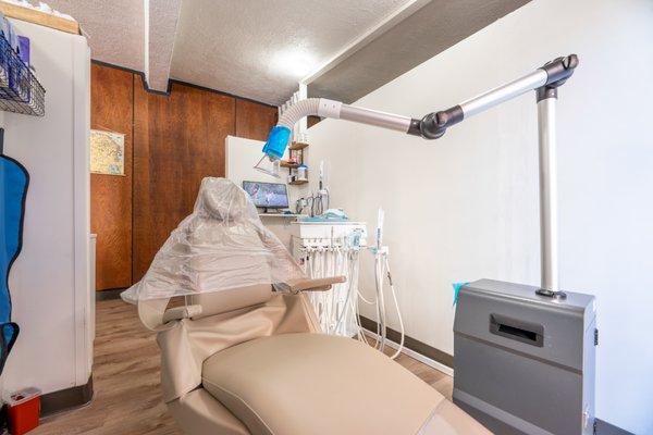 FDA approved high tech aerosol control - your health comes first.