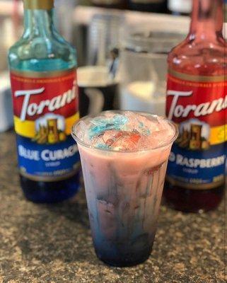 Blue Raspberry Lotus