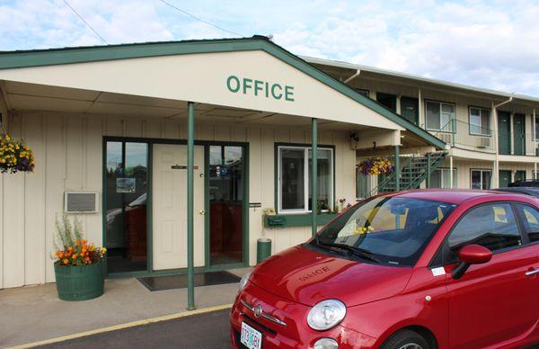 Drive up to check in. Open 24/7