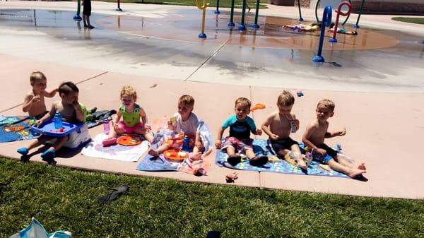 On a field trip to water park :)