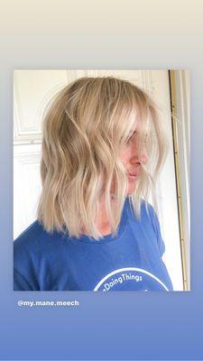 Soft warmer natural blonde