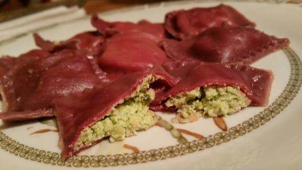 Seasonal Specialty: Spring Beet Ravioli with Pea and Chevre Filling